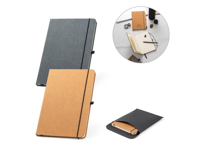 Caderno A5 com capa dura Modelo INF 53628